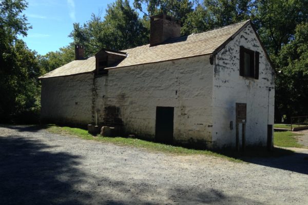 Pre-Rehab: The back of Swains Lockhouse