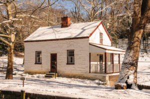 Lockhouse 6, available for stays year-round.