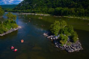 Tubers enjoying the river - Photo by David McMasters