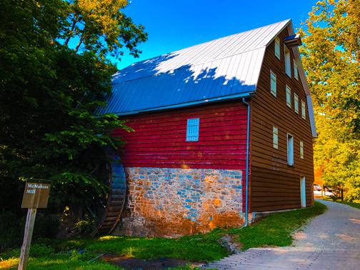 A Mill in Time at McMahons Mill - Wanda Poffenberger