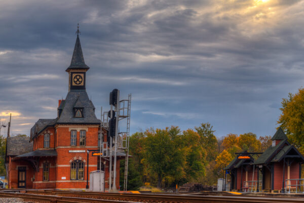 Point of Rocks, Maryland Train Station by John Gensor