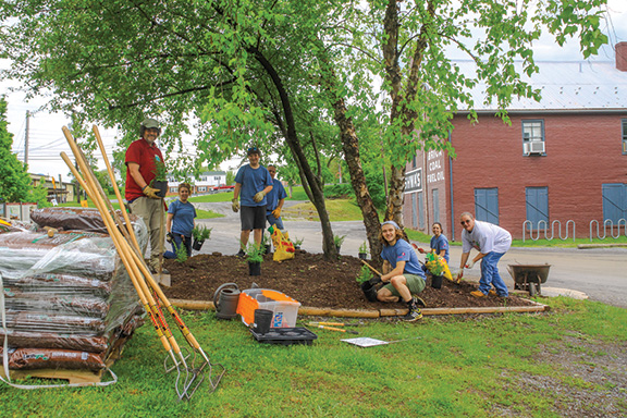 Canal Pride volunteers in Williamsport