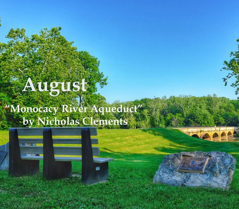 August -- Monocacy River Aqueduct by Nicholas Clements
