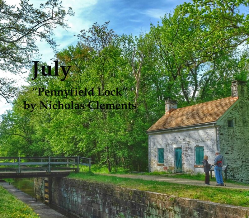 July -- Pennyfield Lock, Travilah, Maryland by Nicholas Clements
