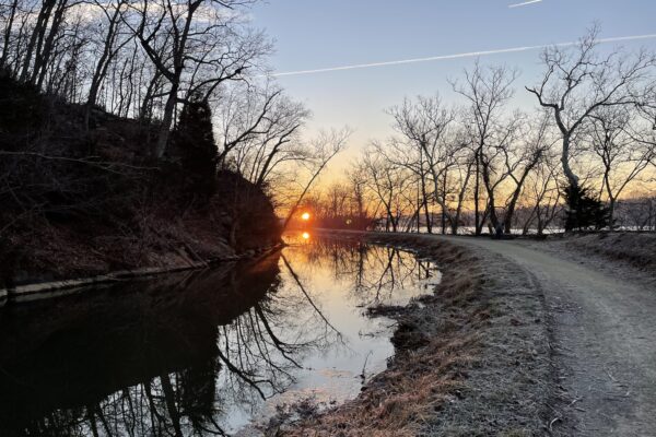 Winter Solstice Sunrise near Blockhouse Point by Kara McNulty