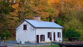 Golden Hour - Swains Lock by Katie Rapp