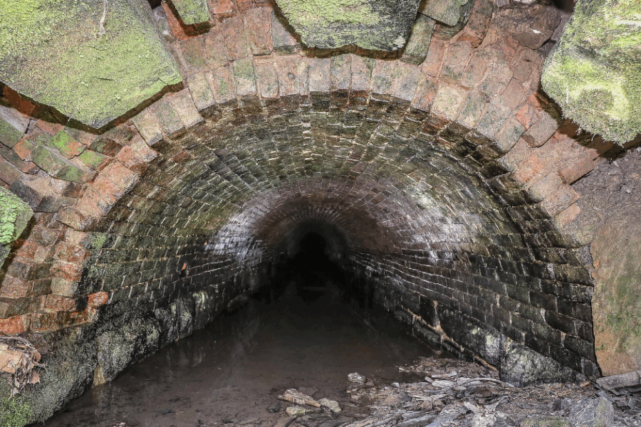 Lined barrel of Historic Culvert 222 by Paul Graunke