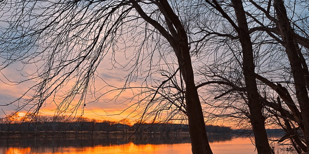 Edwards-Ferry-river-sunset-by-Nicholas-Raymond