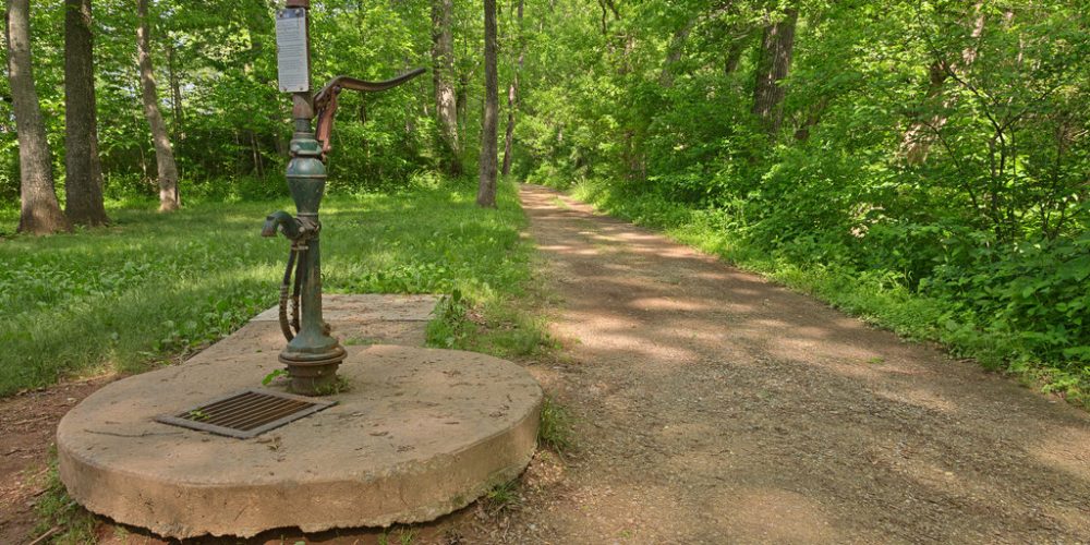 Horsepen-Branch-campsite-hand-pump-Nicholas-Raymond