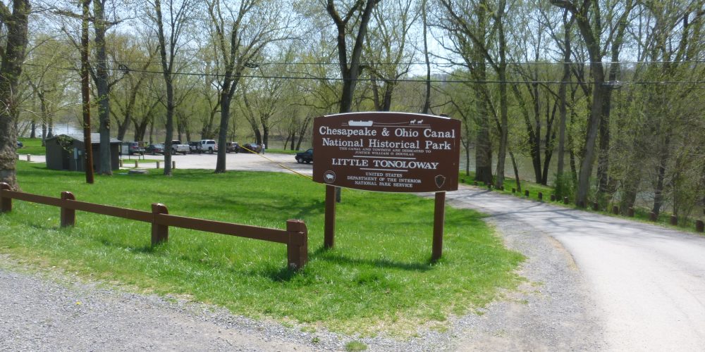 Little-Tonoloway-parking-PATC-GPS-Rangers
