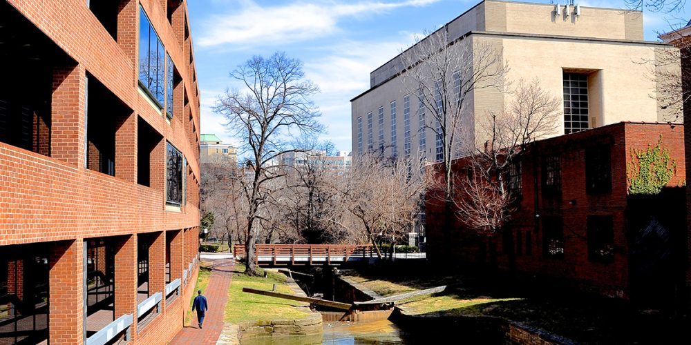 Lock 2 between 29th and 30th streets by Carold Lewis Anderson