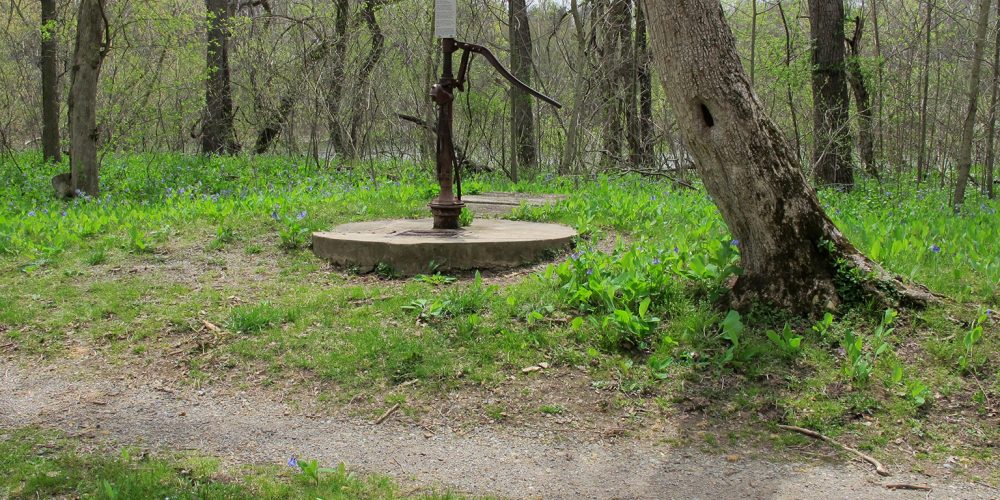 Opequon-Junction-Campsite-hand-pump-Bud-and-Dell-Cline