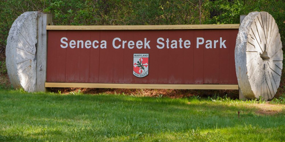 Seneca-Creek-State-Park-sign-Eric-Schweitzer