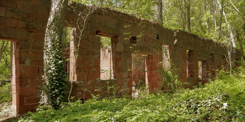 Seneca Stone Cutting Mill ruins by: Eric Schweitzer